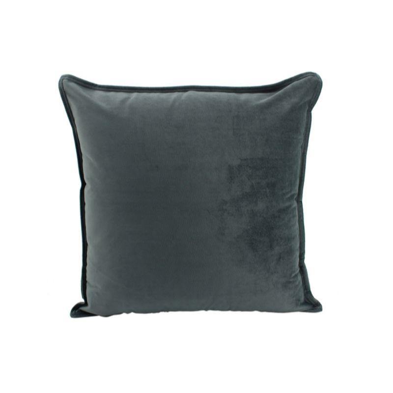 Smoke Velvet Cushion - 45cm x 45cm - The Base Warehouse