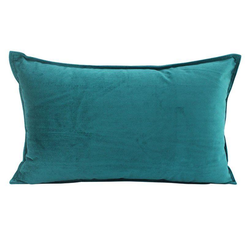 Jade Velvet Cushion - 30cm x 50cm - The Base Warehouse