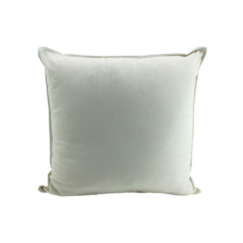Champagne Velvet Cushion - 55cm x 55cm - The Base Warehouse