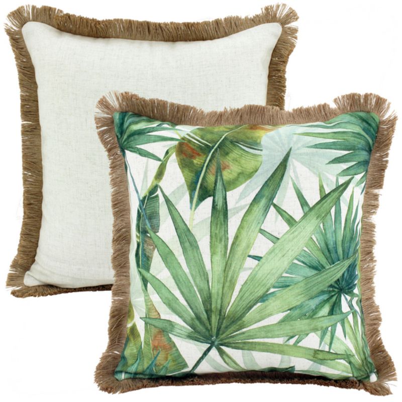 My Best Fronds Linen Cushion - 50cm x 50cm