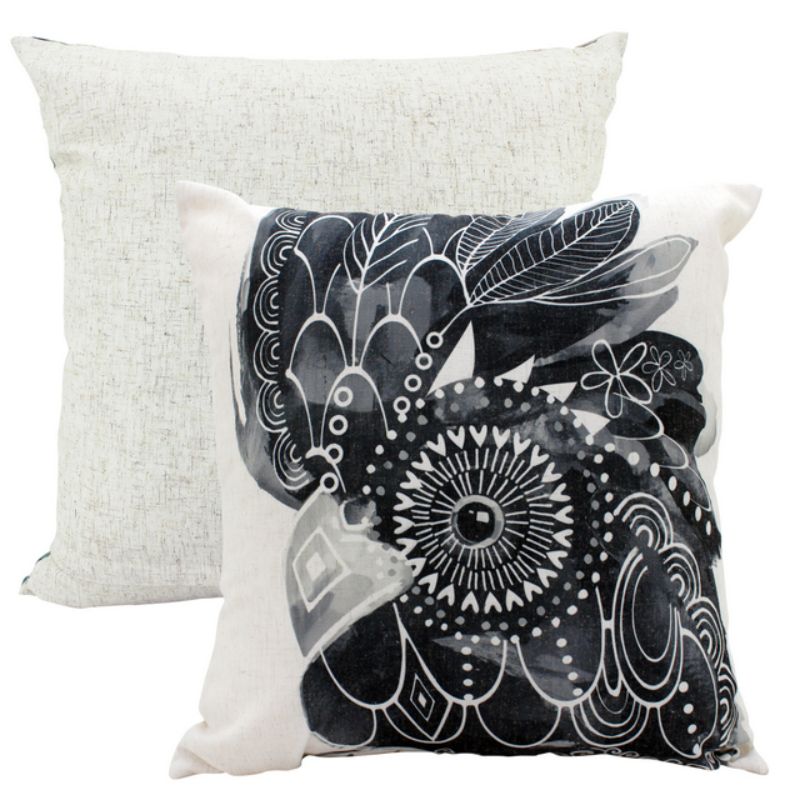 Early Bird Linen Cushion - 50cm x 50cm