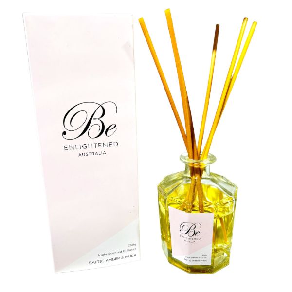 Be Enlightened Baltic Amber & Musk Diffuser - 250g
