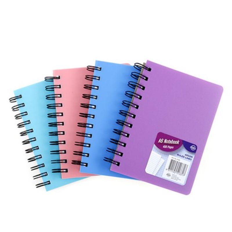 Notebook Basic PP Col A6 400pg