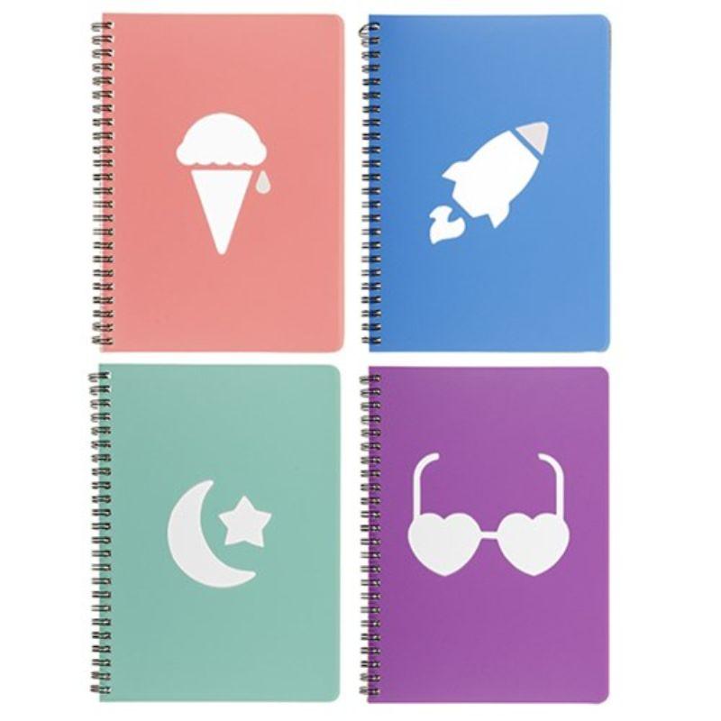 Notebook Basic PP Diecut A5 120pg