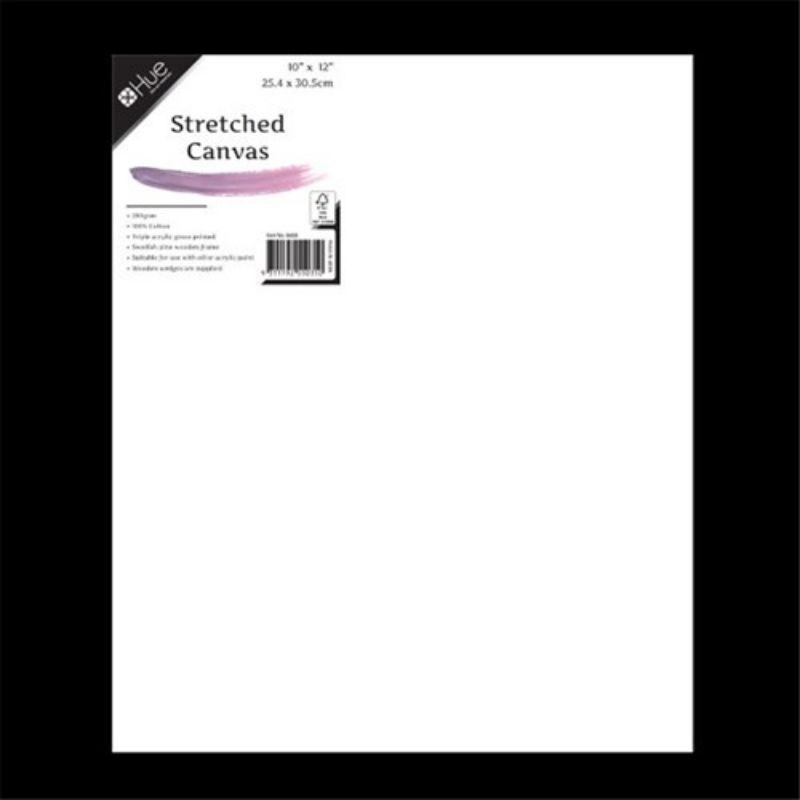 Canvas Stretched Cotton 280gsm 17mm 10x12in W16.1 FSC 100%