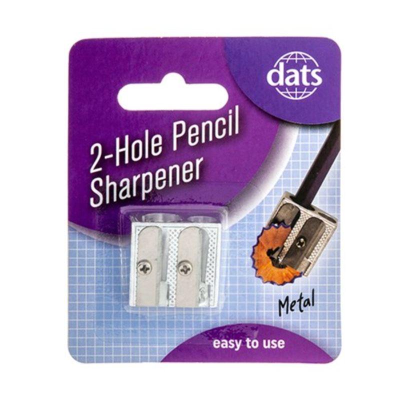 Metal Pencil Sharpener with 2 Holes