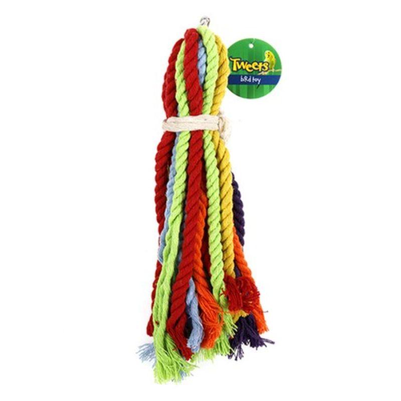 Bird Toy Hanging Rope 25cm