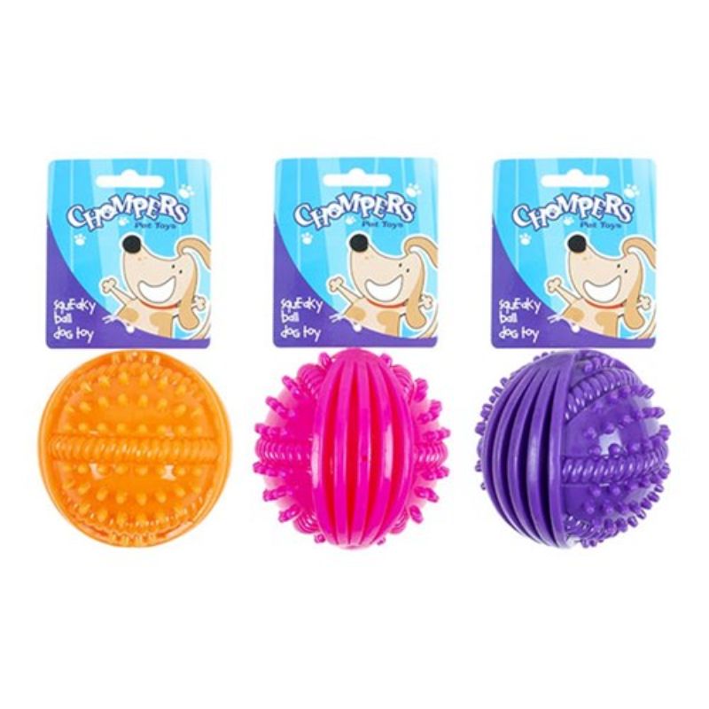 Squeaky Ball Dog Toy - 8.5cm