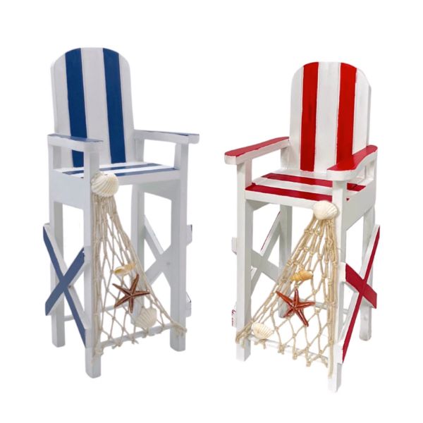 Plywood Standing Chair Decor - 11cm x 8cm x 28cm