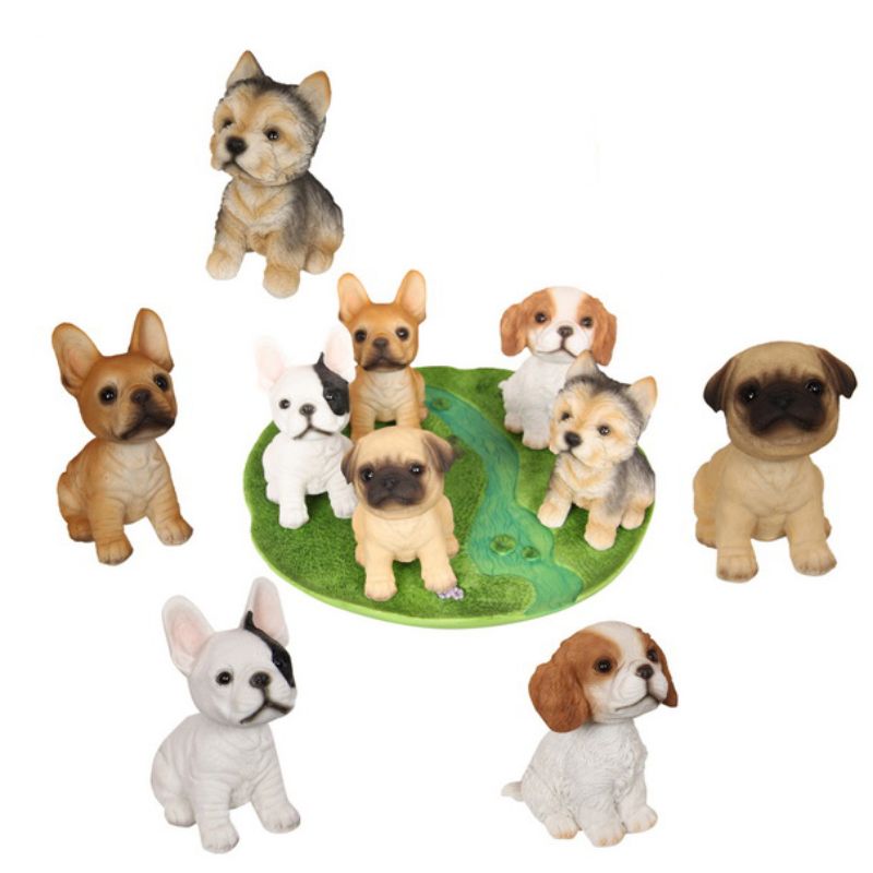 Bobble Head Dog Figurine - 13cm