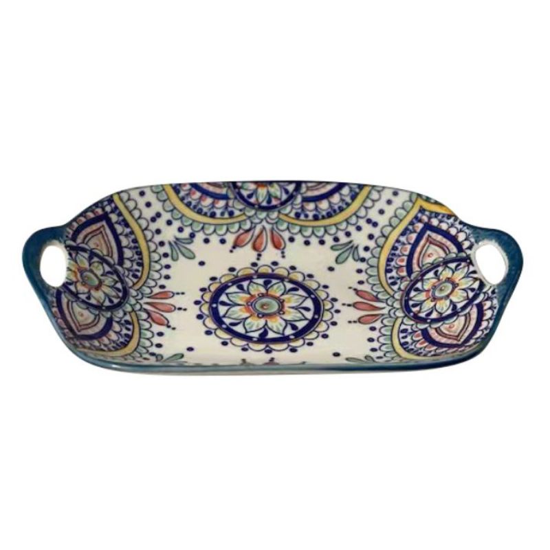 Morocco Rectangular Serving Plate - 27cm x 17.5cm