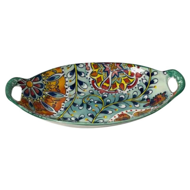 Morocco Oblong Serving Plate - 27cm x 15.5cm