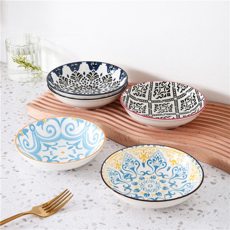 Morocco Flat Bowl - 14cm
