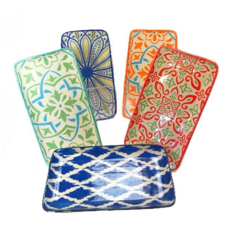 Morocco Rectangular Plate - 20.5cm