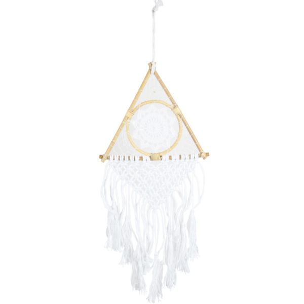 Triangle Hand Woven Macrame Dream Catcher