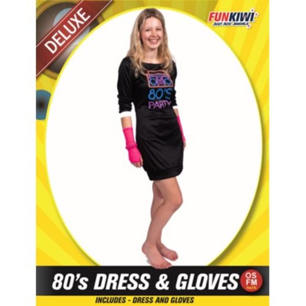 80s Dress & Gloves Kits
