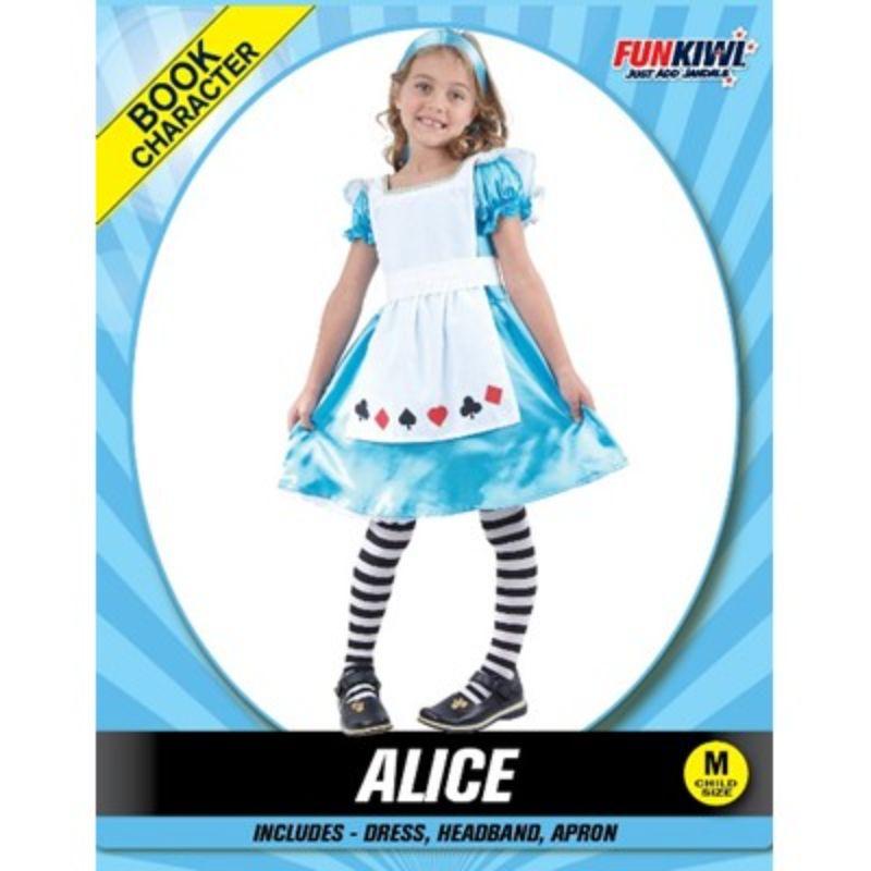 Girls Alice Costume - M