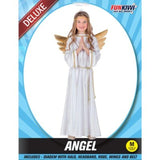 Load image into Gallery viewer, Girls Angel Deluxe Costume - M
