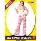 Load image into Gallery viewer, Pink Bell Bottom Trousers
