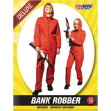Load image into Gallery viewer, Womens Deluxe Bank Robber Lady Costume - OSFM
