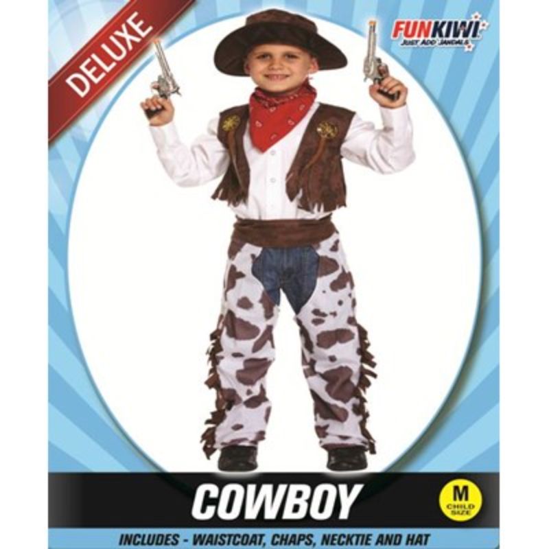 Kids Cowboy Costume - Medium
