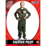 Load image into Gallery viewer, Boys Fighter Pilot Deluxe Costume - 155cm
