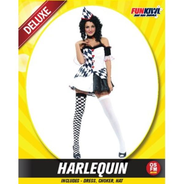 Harlequin Women Costume