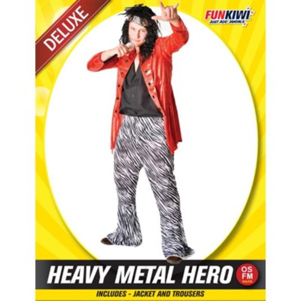 Heavy Metal Hero Costume - One Size Fits Most