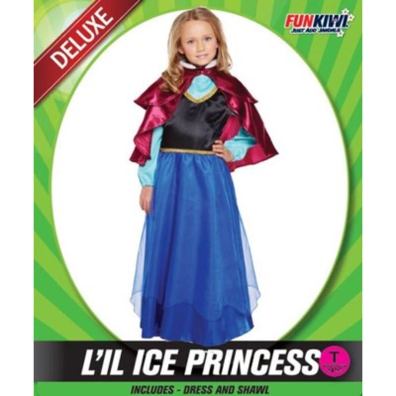 Girls Toddlers Little Ice Princess Costume