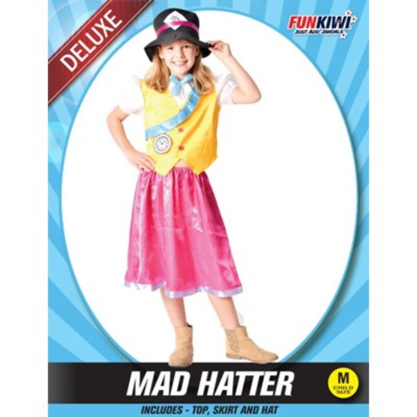Kids Mad Hatter Girl Costume