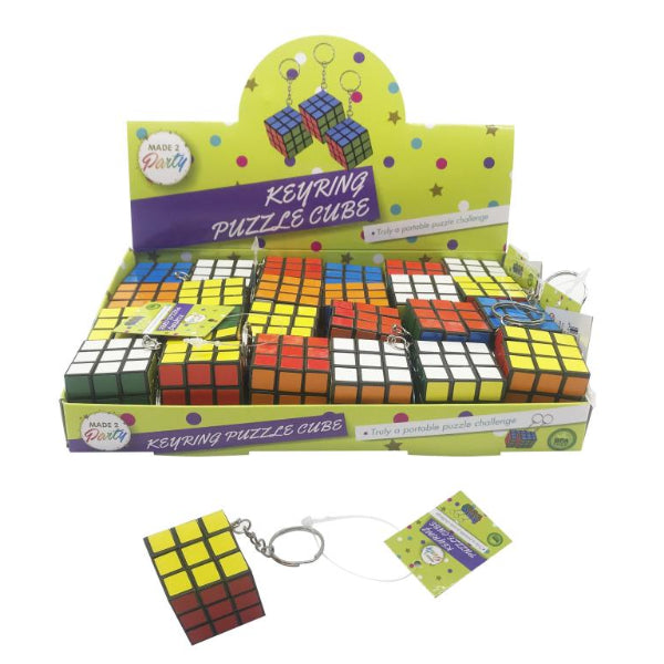 Keyring Puzzle Cube - 3cm x 3cm x 3cm