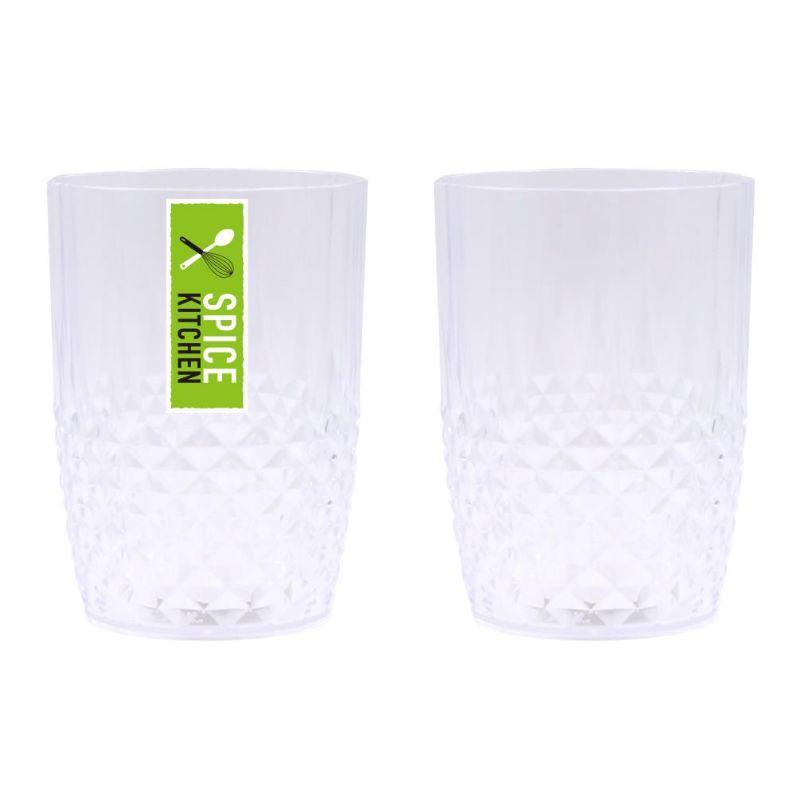 Acrylic Plastic Reusable Drinking Glass