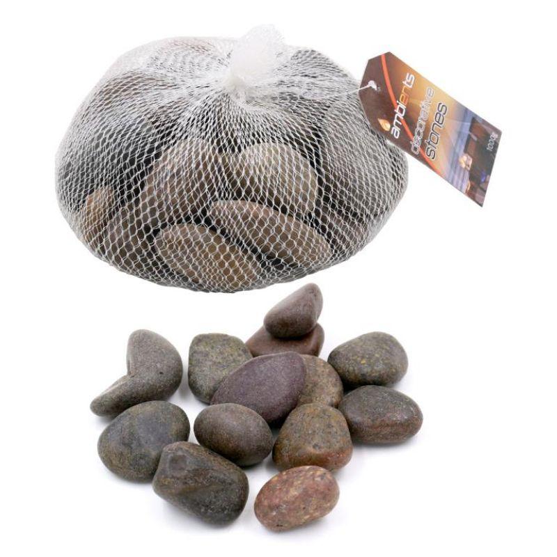 Decorative Stones Mixed Colour River Series - 1kg