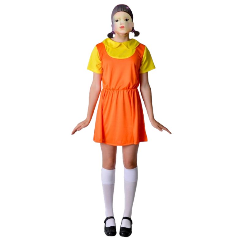 Girls Traffic Light Girl Costume - 155cm