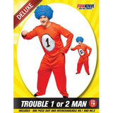 Load image into Gallery viewer, Mens Trouble ONE or TWO Man Costume
