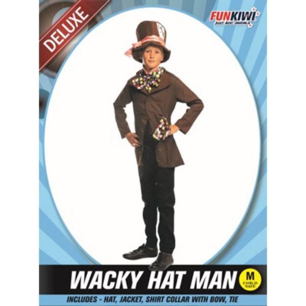 Kids Whacky Hat Man Costume - Medium