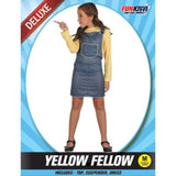 Load image into Gallery viewer, Girls Yellow Fellow Deluxe Costume - M
