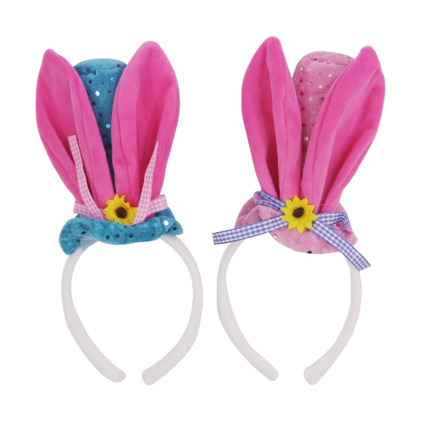 Mad Hatter Bunny Ears Headband