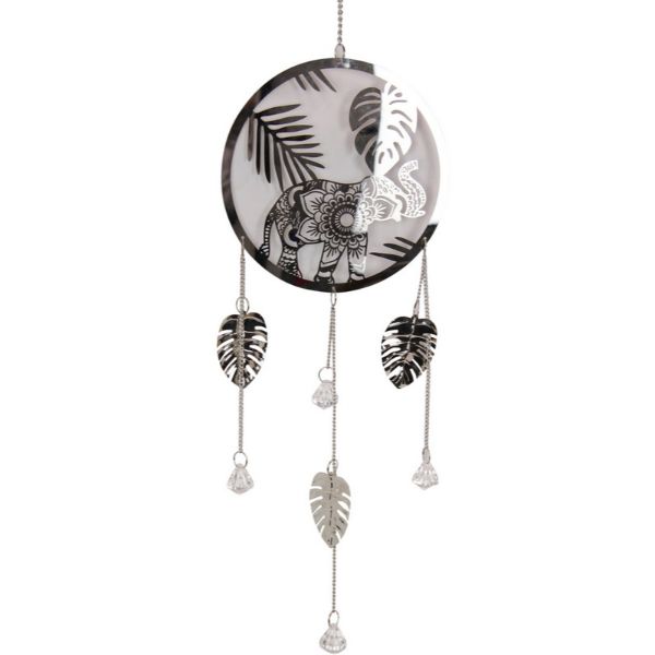 Elephant in Ring Rainforest Hanging Mobile - 18cm