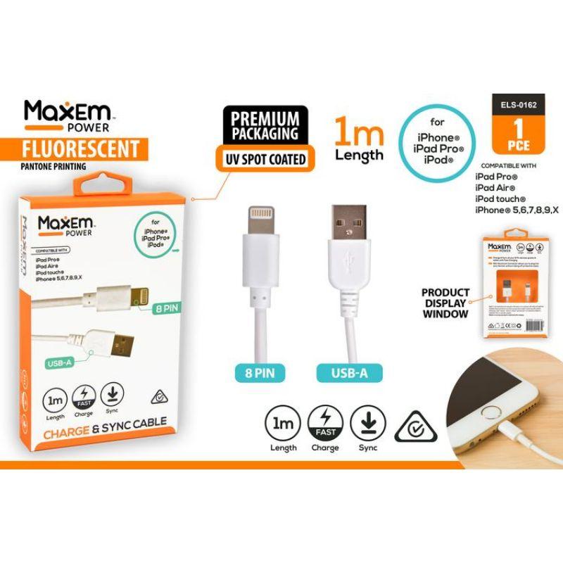 Maxem Iphone Lightning Cable - 1m
