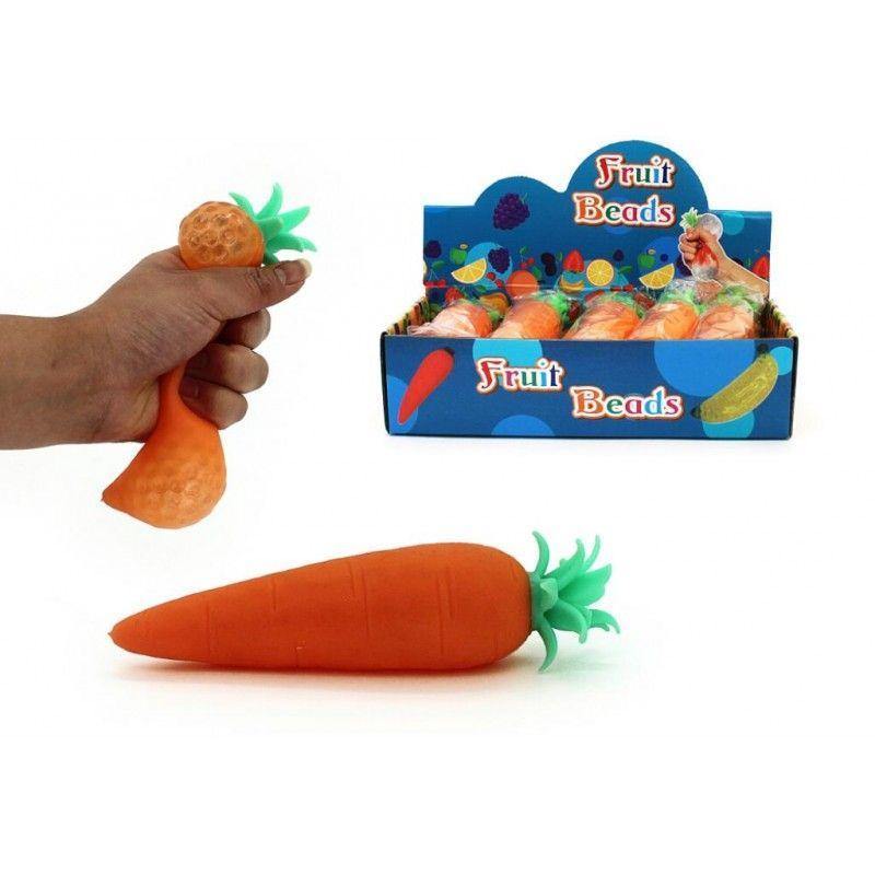 Squishy Water Orbs Carrot - 15cm - The Base Warehouse