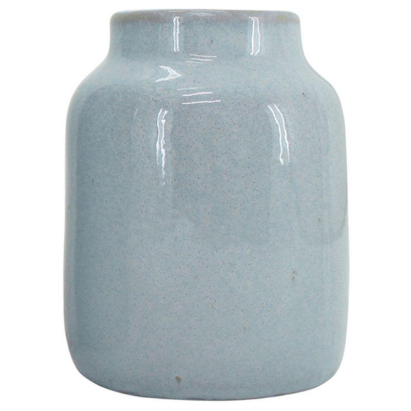 Light Blue Eunoia Vase - 12cm x 15cm