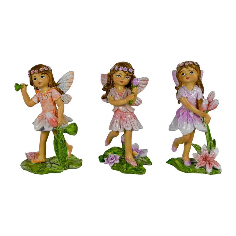 Flower Fairy on Base - 9cm