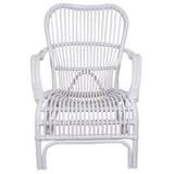 Load image into Gallery viewer, White Rattan Chair - 88cm x 37cm
