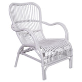 Load image into Gallery viewer, White Rattan Chair - 88cm x 37cm
