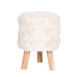 Load image into Gallery viewer, Pink Clouds Padded Seat Stool - 30cm x 30cm x 40cm
