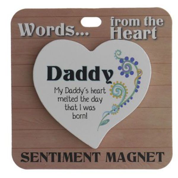 Daddy Heart Magnet