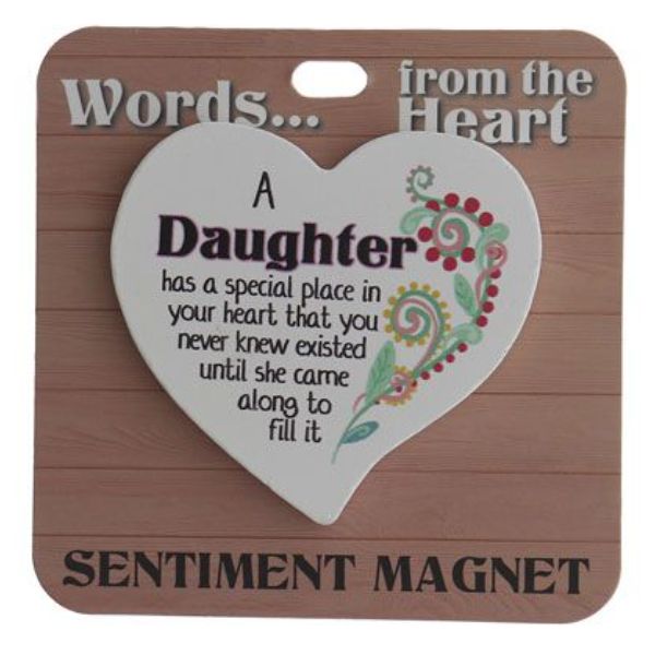 Daughter Heart Magnet