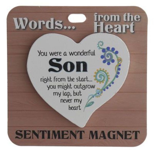 Son Heart Magnet