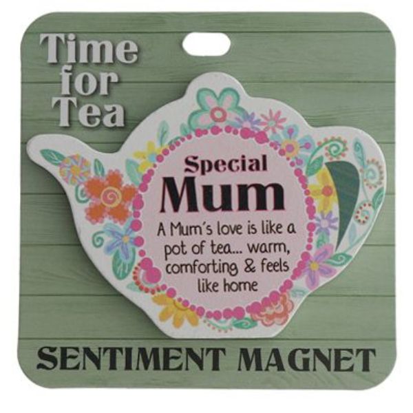 Special Mum Teapot Sentiment Magnet